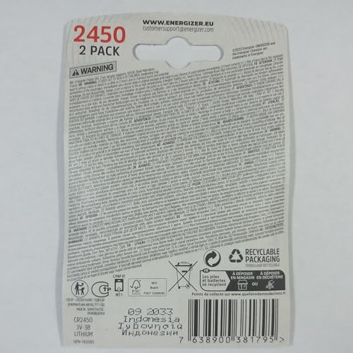Pilas especializadas para reloj 2450, set de 2 miniatura 3
