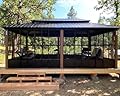 PURPLE LEAF 12' X 20' Sunroom Patio Hardtop Gazebo Double Top Galvanized Steel Roof Outdoor Screen House Aluminum Solarium Backyard Sun Room