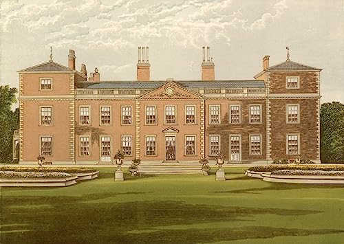 Reproduction d'art Euston Hall Alexander Lydon, décoration murale sur toile tendue 60x90cm