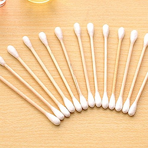 Long Cotton Swabs, 6 Inch 300 Pieces Applicator Single Tip with Wooden Handle, Accessory For Gun Cleaning, Jewelry, Ceramics, Electronics, Fabric Decoration, Arts And Crafts, And Hobbies …