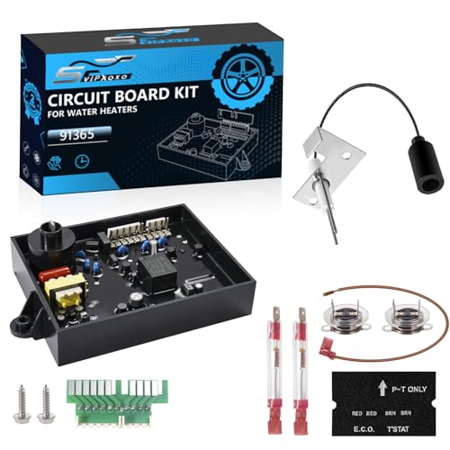 Image of RV Water Heater Parts Fit for Atwood&dometic Includes 91365 Circuit Board, 91447 Thermostat & Thermal Cutoff, 93868 Spark Igniter Electrode - Replacement Parts for Gas Water Heaters