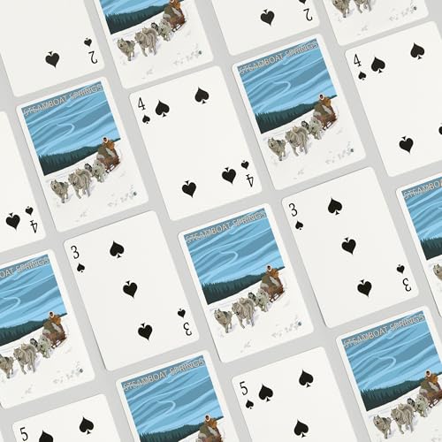 Baraja de 52 cartas tamaño póker Lantern Press miniatura 4