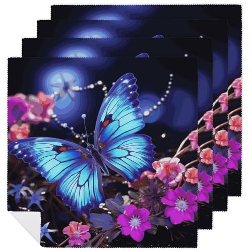 Servilletas de Tela Beauty Butterfly Pack 6 miniatura 1
