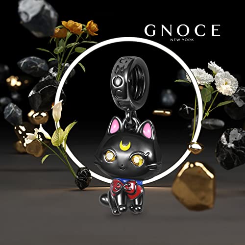 Image of GNOCE Halloween Charm Bracelet Fit Pandora Beads for Women Gift