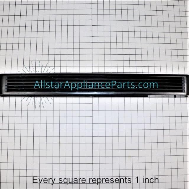 WB07X10967 Microwave Vent Grille Black