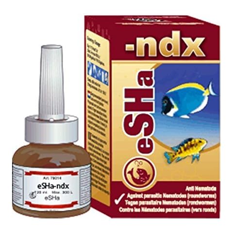 eSHa -NDX Anti Parasite Treatment Treats Roundworms Cover