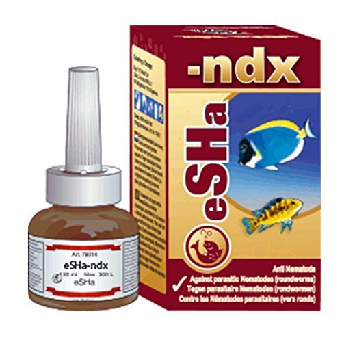 eSHa -NDX Anti Parasite  Treats Roundworms For Fresh And Marine 20ml