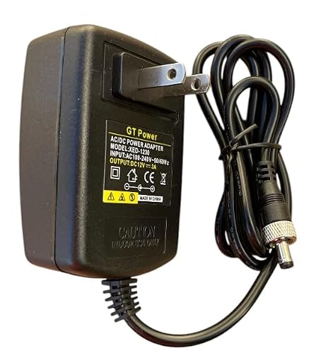 Threaded Lock AC Adapter Compatible with Novastar MG420 Encoder and MG421 Decoder