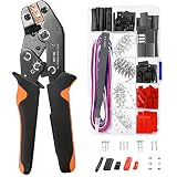 50 Jst Connector Kit with SN-28B Crimping Tool Servo Plug Male Female Connector Crimp Pin Cable Kit