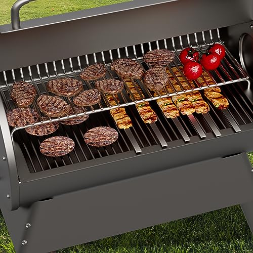 Image of SafBbcue BAC351 BBQ Warming Rack for Traeger Accessories 22 Series, Traeger Lil' Tex 22, Traeger Century 22 Pellet Grill, Traeger Eastwood 22 Series Shelf, Treager BBQ07 Stainless Steel Grill Rack