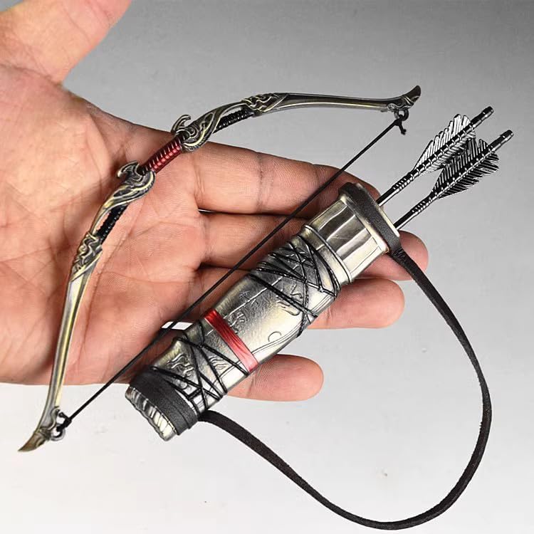 1/6 7.08'' Archery Bow Arrow Quiver Tube Shoulder Strap for 12'' Action Figure Custom