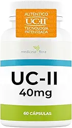 UC II 40mg Colágeno tipo 2 Com Selo de Autenticidade - 60 Cápsulas