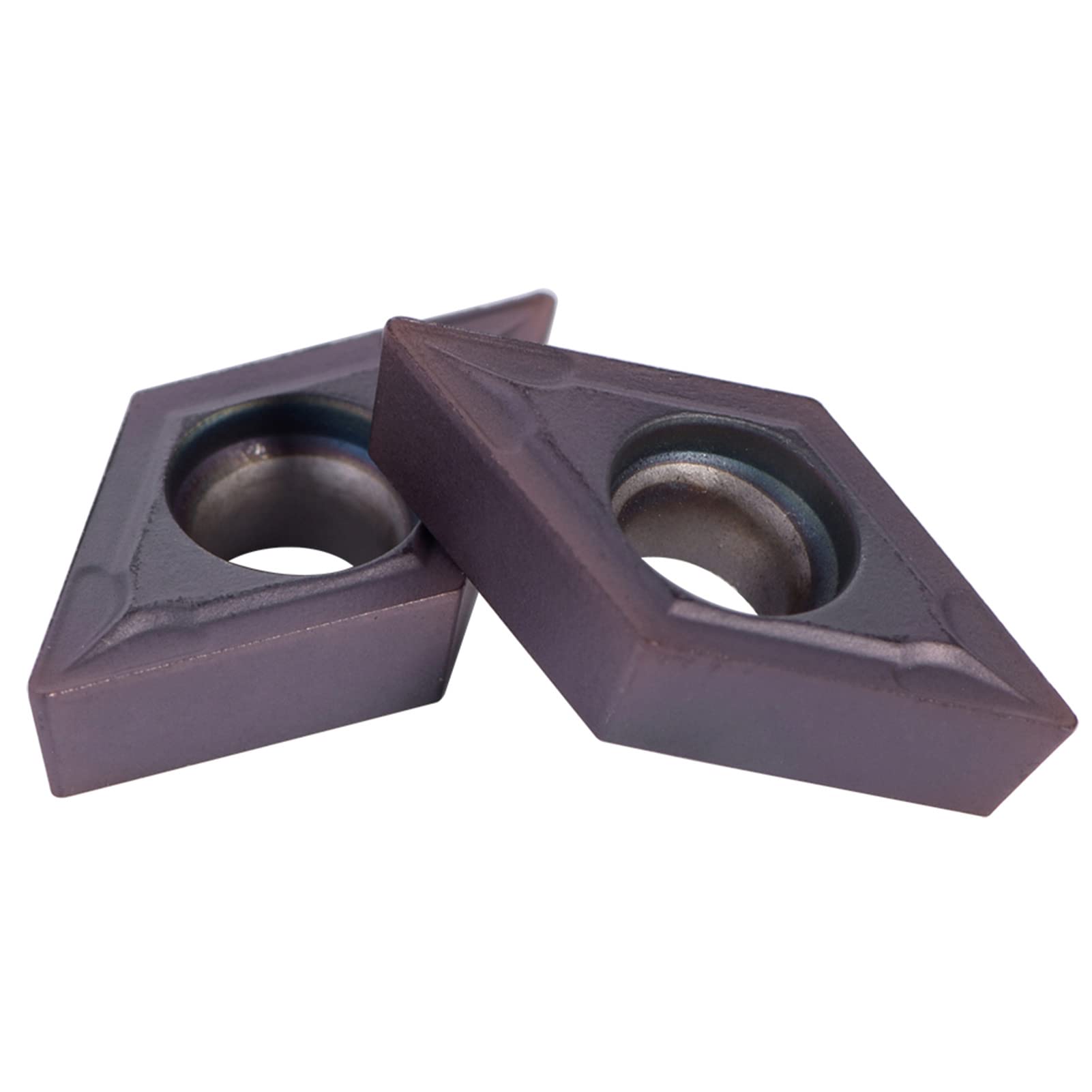 Inserts en Carbure 10 Pièces DCMT11T304 VP15TF CNC Pointes en Carbure Insère la Lame Cutter Tour Outil de Tournage avec Boîte