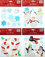 Algopix Similar Product 7 - Winter Window Clings Gel  Penguins