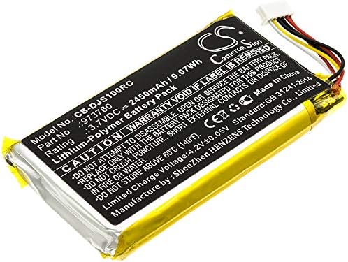 DCH 2450mAh Battery Replacement for DJI Spark Remote Controller Mavic Air Remote Controller Mavic Pro Remote Controller Mavic Pro 2 Remote Controller Spark Controller SO1A Mavic Pro Controller 973760
