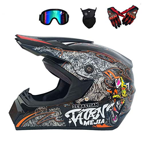 Xiaol Casco de motocross unisex, casco de protección, Downhill, Endur