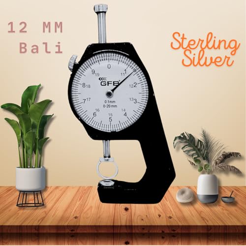 Darshraj 925 Sterling Silver Earrings Bali Big Size - 42 mm for Girls and Women, (3.32gm) - Image 6