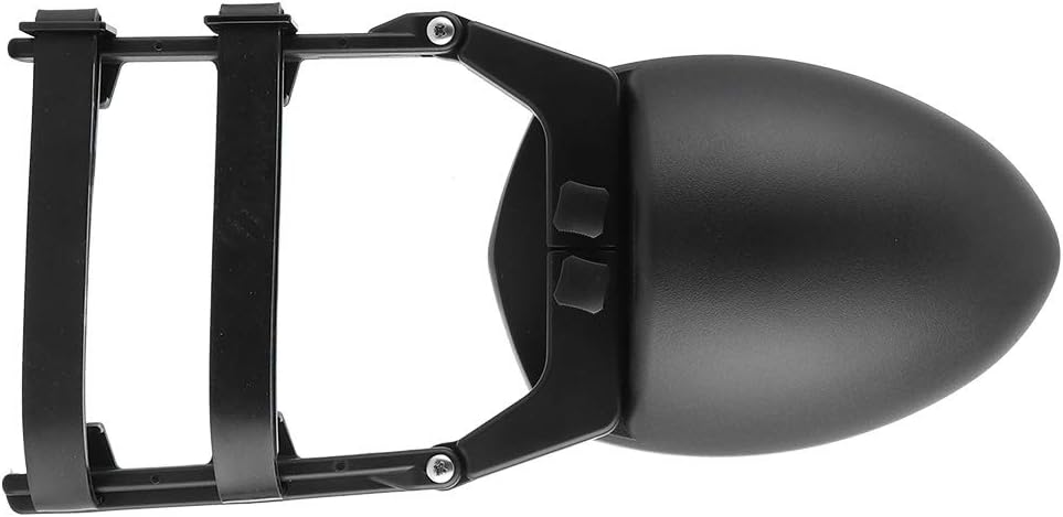 Universal Dual View Towing Mirrors Adjustable Clip On Rearview Side Oval Mirror 75x55in for Car Truck