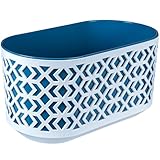 KONZEPT Blumenkasten Balkon 40 cm, oval Balkonkasten für die Fensterbank, Pflanzkasten für außen und innen