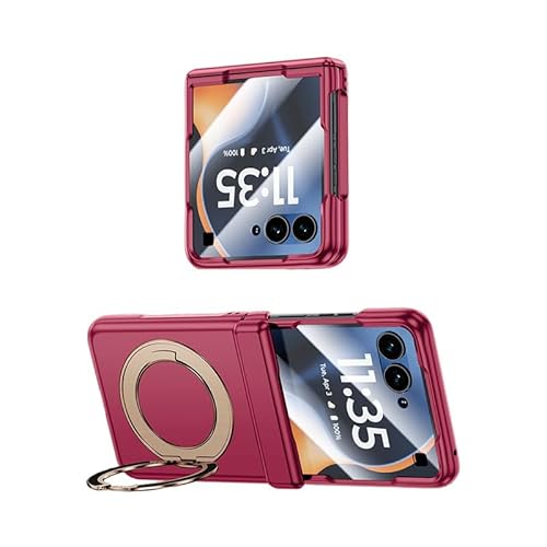 �K�pMotorola Razr60/60 Ultra�P�[�X�A�����X�N���[���v���e�N�^�[�A[�q���W�ی�]�n�[�hPCF�t���{�f�B���ȑϏՌ����X�����J�o�[�A�K�pMoto Razr Ultra 2025/Razr 50�p (�Ԃ�,Razr 60,HD Scree