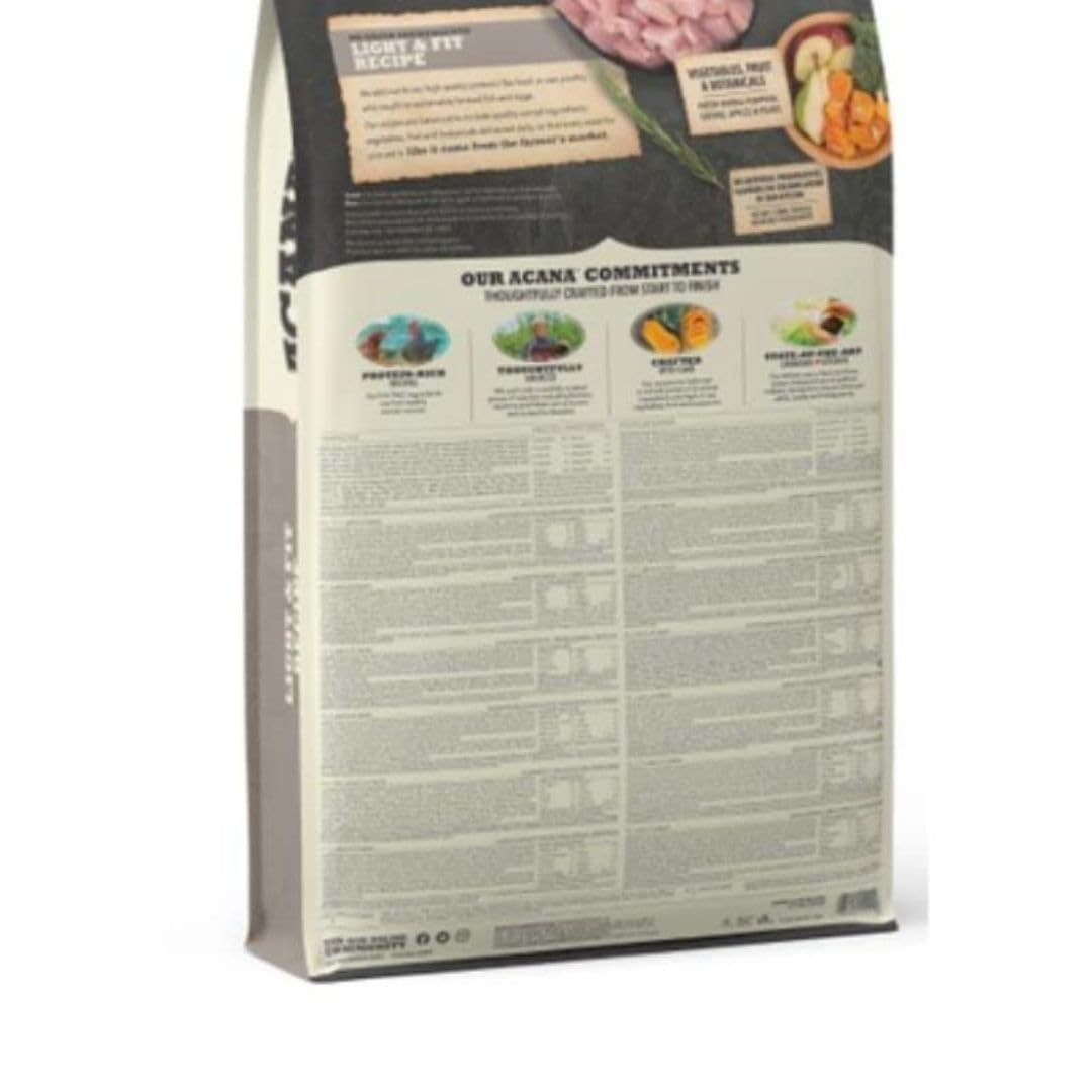 ANIMALUJOS - Pienso Light & Fit para Perros con Sobrepeso - Control de Peso Natural y Saludable - Saco 11,4 Kg - Fórmula Alta en Proteínas y Baja en Grasas - Sin Cereales - para Perros Adultos