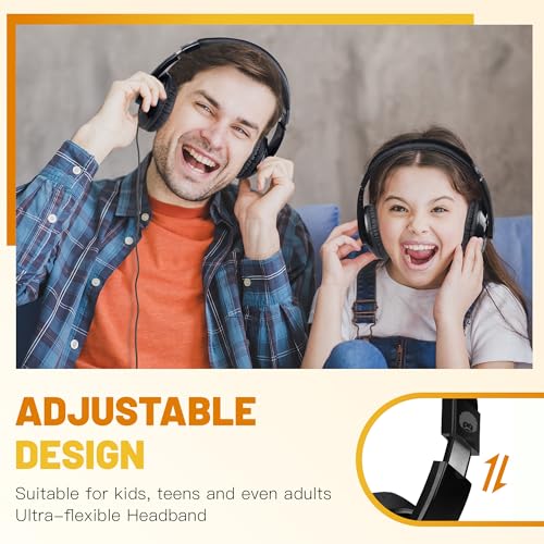 rockpapa Comfort Foldable Kids Headphones Wired for School with 3.5mm Cord by rockpapa - Used condition - Image 5