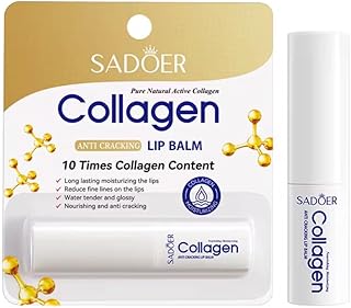 Sadoer Collagen lip balm - Hydrating, Soothing, Long-Lasting Protection, All-Season Protection