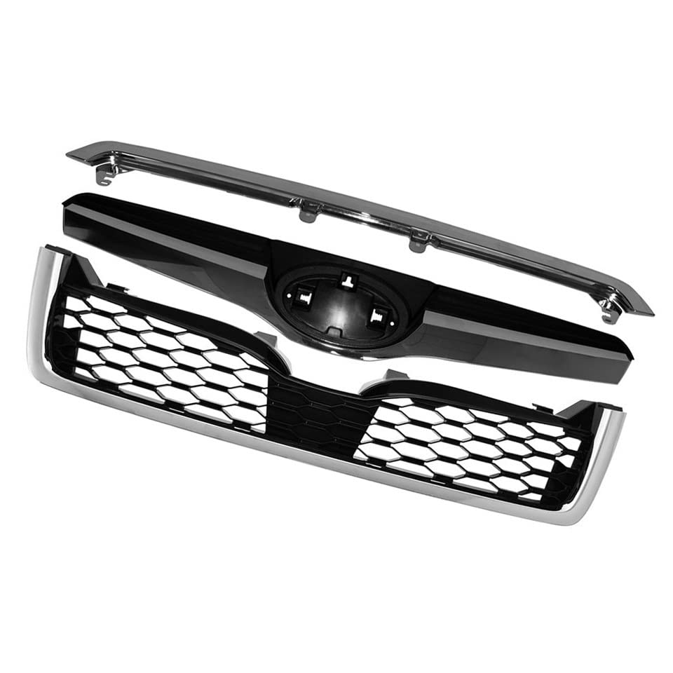 Calandre supérieure de pare-chocs pour Subaru Forester 2013-2018 robuste - 6