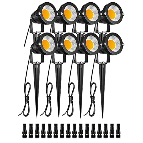 ZUCKEO Low Voltage Landscape Lights LED Landscape Lighting, 5W 12V Garden Pathway…
