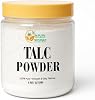 Herbs Botanica Talcum Powder for Women & Men 8 oz Fine Talc Powder, Ideal for Body Freshness, DIY Cosmetics, Personal Care, and Craft Use Smooth Texture & Unscented Formula