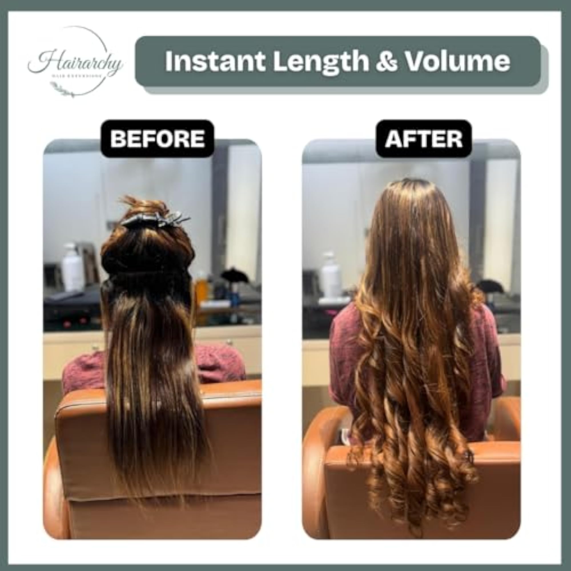 I-Tip Real Human Hair Extensions for Women, 20 Inch Dark Brown
