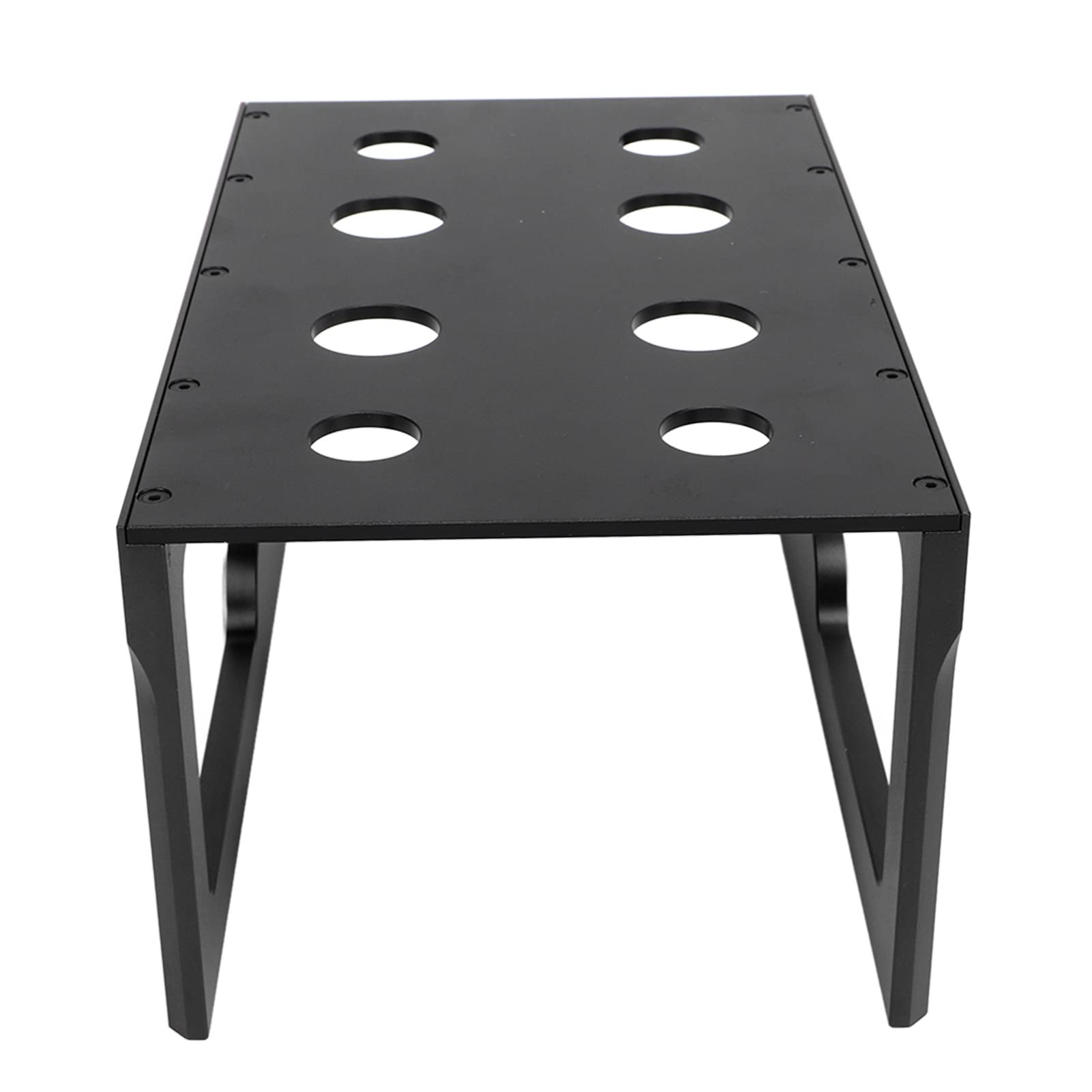 Estación de reparación para Coches RC, Soporte de Trabajo inalámbrico para Coches RC con Plataforma de Montaje de aleación de Aluminio, Soporte de exhibición Estable para Modelos (Negra)