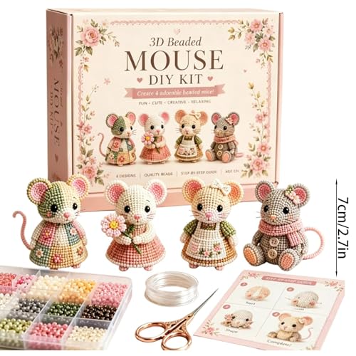 Idée bricolage kit créatif animal perles 3D Generisch cadeau loisirs