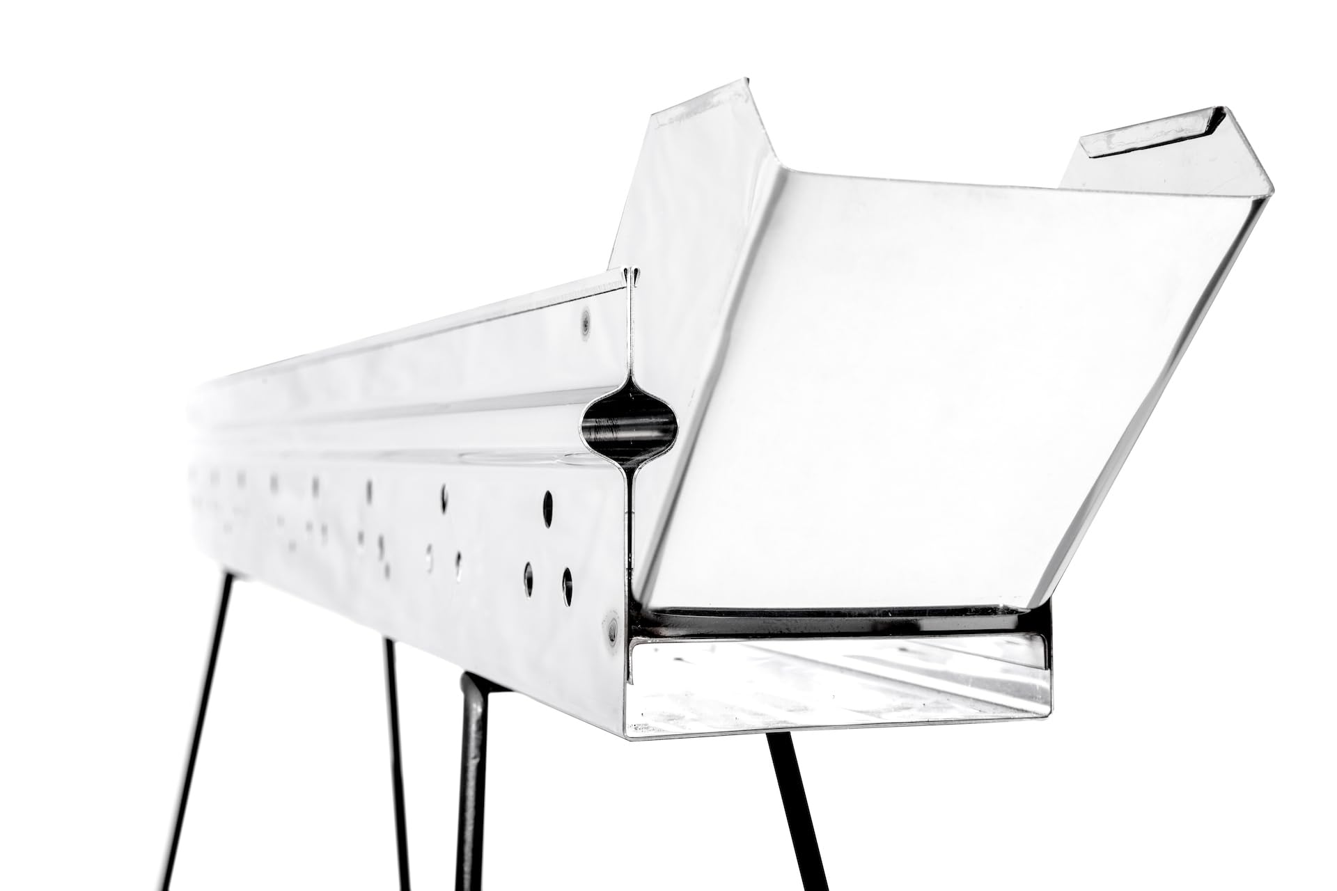 Cuocispiedini a Carbonella C 110 Acciaio Inox