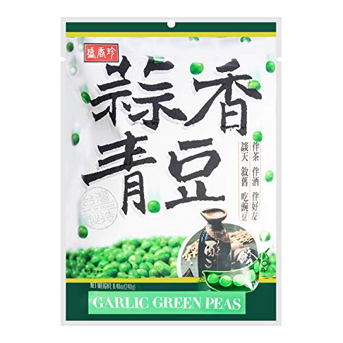 Sheng Xiang Zhen Garlic Green Peas 8.46 OZ (Pack of 1)