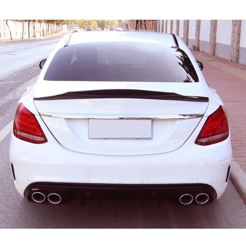 Aileron de queue pour Benz W205 augmenter appui aérodynamique coffre arrière Classe C - 5