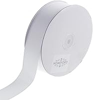 Vista 82 de Homeford Cinta de grogrén sólido, 50 yardas (3/8 pulgadas, coral)