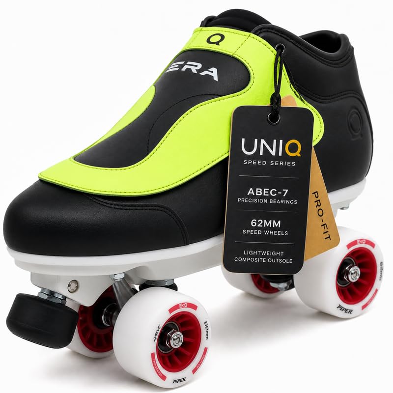 Uniq Era Quad Speed Jam Roller Skates, ABEC7 Bearings