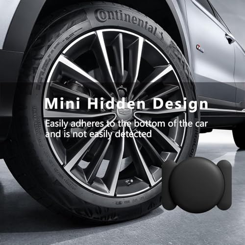Image of GPS Tracker for Vehicles,Magnetic Waterproof Car Tracker, No Monthly fees, Mini Portable GPS Tracker for Cars, Trucks, Motorcycle, Anti-Theft（iOS Only）