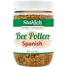 Stakich Spanish Bee Pollen Granules - Pure, Natural, Unprocessed - 1 lb 16 oz