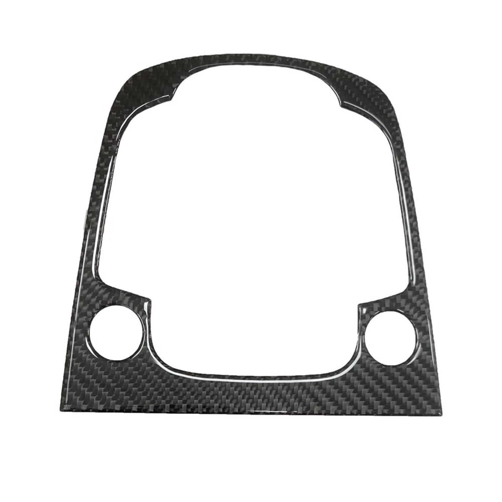Interior Styling Cover Soft Real Carbon Fiber Gear Shift Panel Trim Center Console Decorative Frame Sticker for Hyundai for Kona N 2022 2023