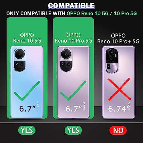 Image of TheGiftKart Sleek Back Cover Case for Oppo Reno 10 / Reno 10 Pro 5G | Slim Fit Protective Design | Ultra Matte Finish | Camera Protection Bump | Soft Back Cover Case (Silicone, Black)