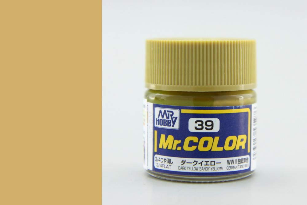 Mr Hobby - Gunze C-039 - Mr. Color (10 Ml), Dark Yellow (Sandy Yellow)