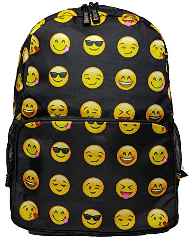 GFM   Emoji Mochila escolar para niños niñas  SMLY01