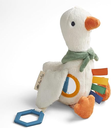 Miniatura 9 de Itzy Ritzy Bitzy Traveler - Juguete para Asiento de Coche y Cochecito para Bebés  Juguete Sensorial de Desarrollo con Sonidos de Arruga y Sonajero y