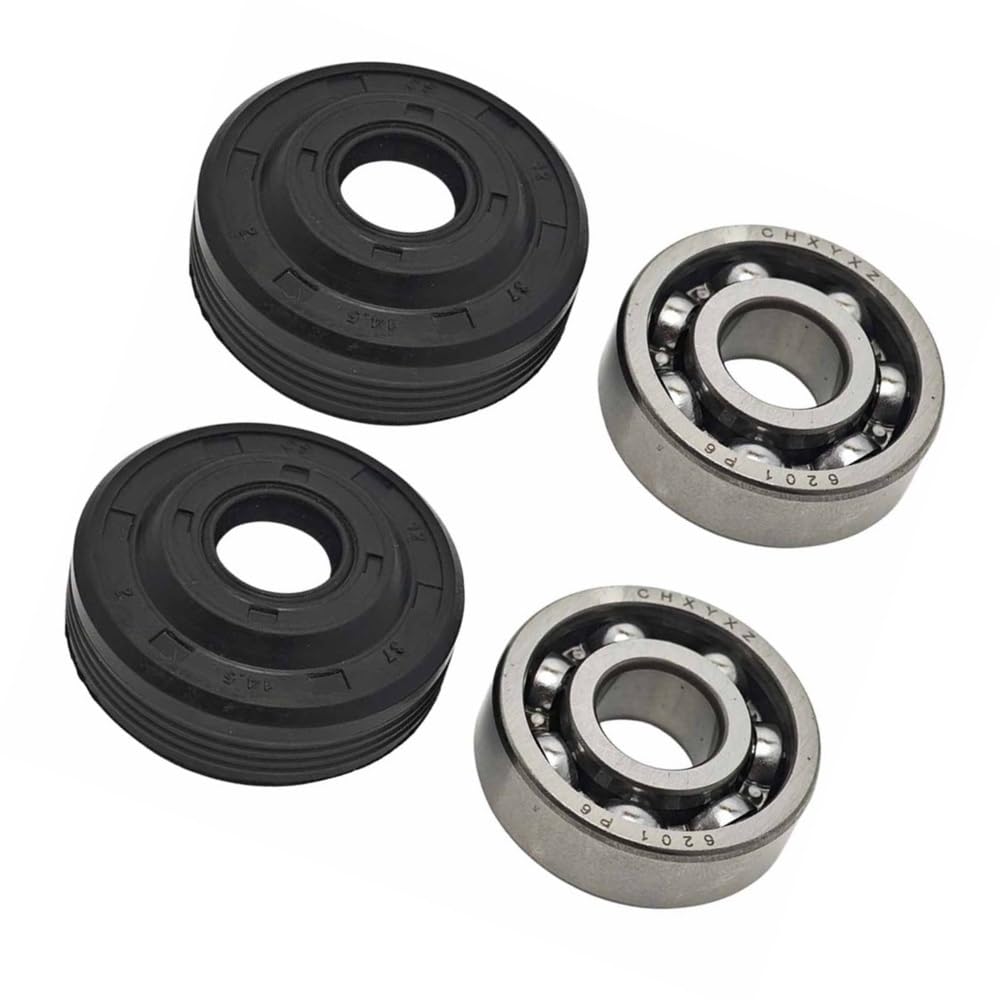 Kit de retenes de Aceite for cojinetes de cigüeñal Compatible con motosierras 136, 137, 235, 236, 240, 350, 351, 370, 371, 390 y 420. Pieza 530056363
