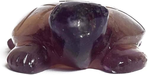 Miniatura 1 de GEMHUB Gema de fluorita hecha a mano Feng Shui riqueza trayendo tortuga, estatua de tortise Showpiece Aproximadamente 555.50 Ct