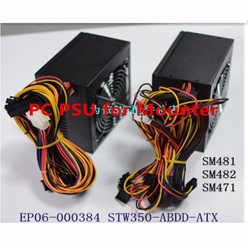 Two MIDTY PC Power Supply Units side-by-side, showing their compact form factor and cable bundles