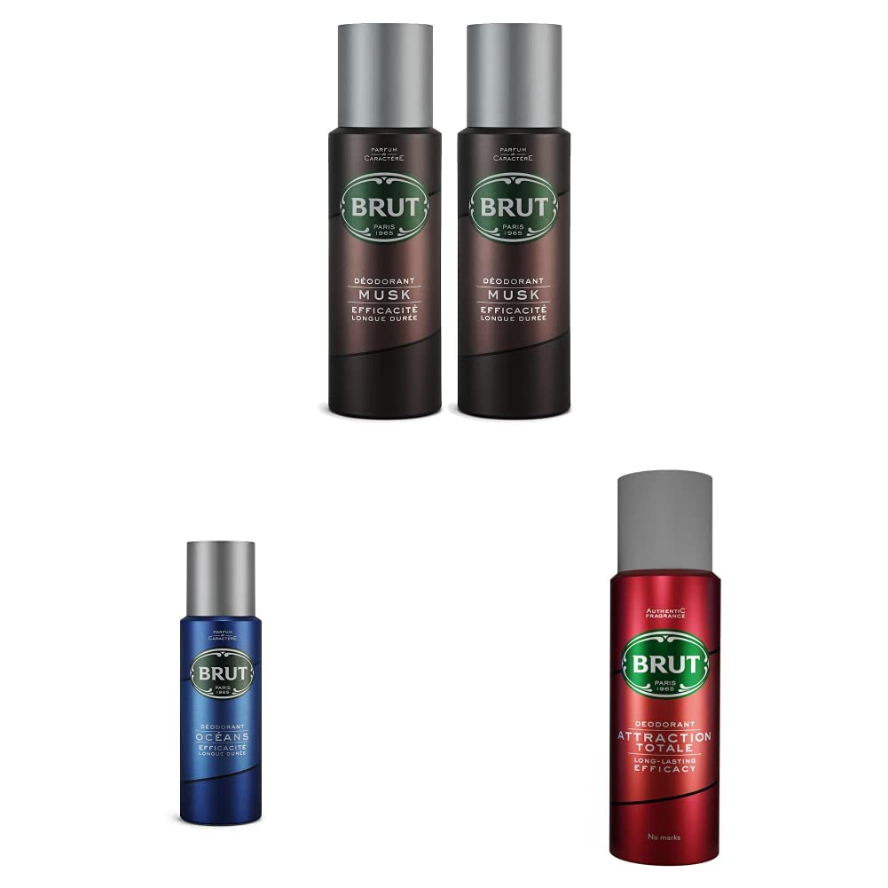 Buy Brut Deodorant Spray &Brut Deodorant Spray &Brut Deodorant