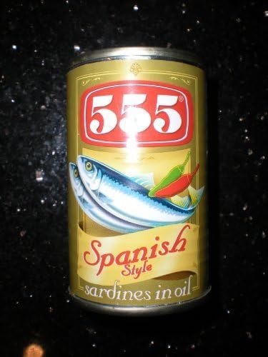 555 Sardines Spanish Style in Natural Oil by Columbus Seafoods Philippines